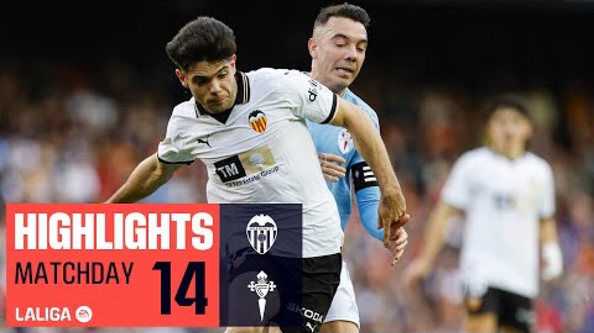 VALENCIA CF -RC CELTA 0-0| RESUMEN | Empate sin goles en Mestalla
