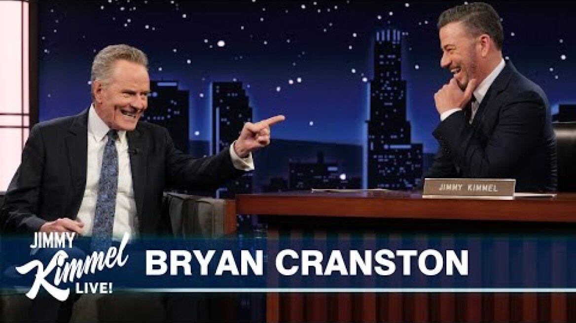 Bryan Cranston on Winning an Emmy for The Studio & Trying Mushrooms for the First Time in Vegas