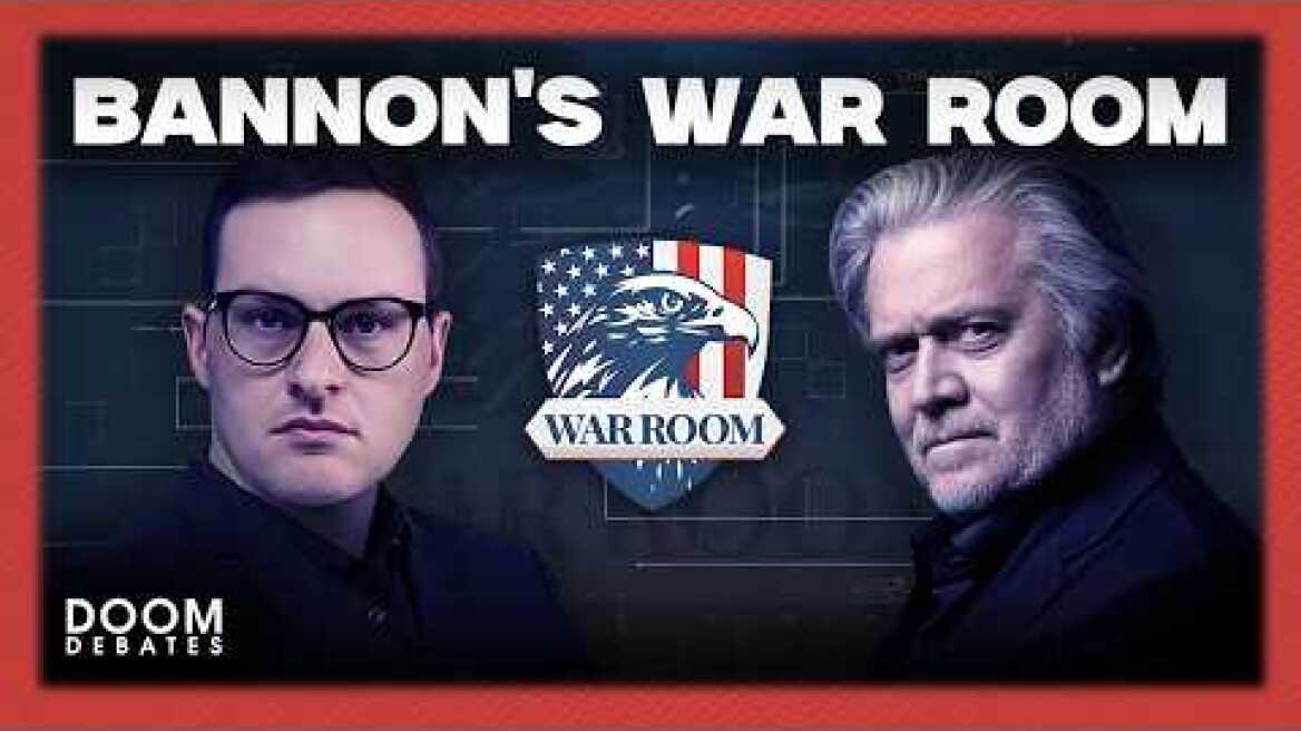 STOP THE AI INVASION — Steve Bannon-s War Room Confronts AI Doom with Joe Allen and Liron Shapira