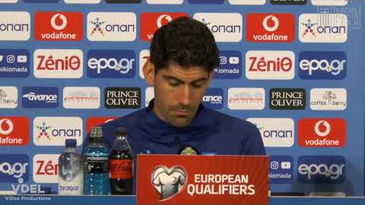 Pre Match Σουηδία-Ελλάδα | Συνέντευξη Τύπου Τζον Φαν'τ Σχιπ (11.10.21)