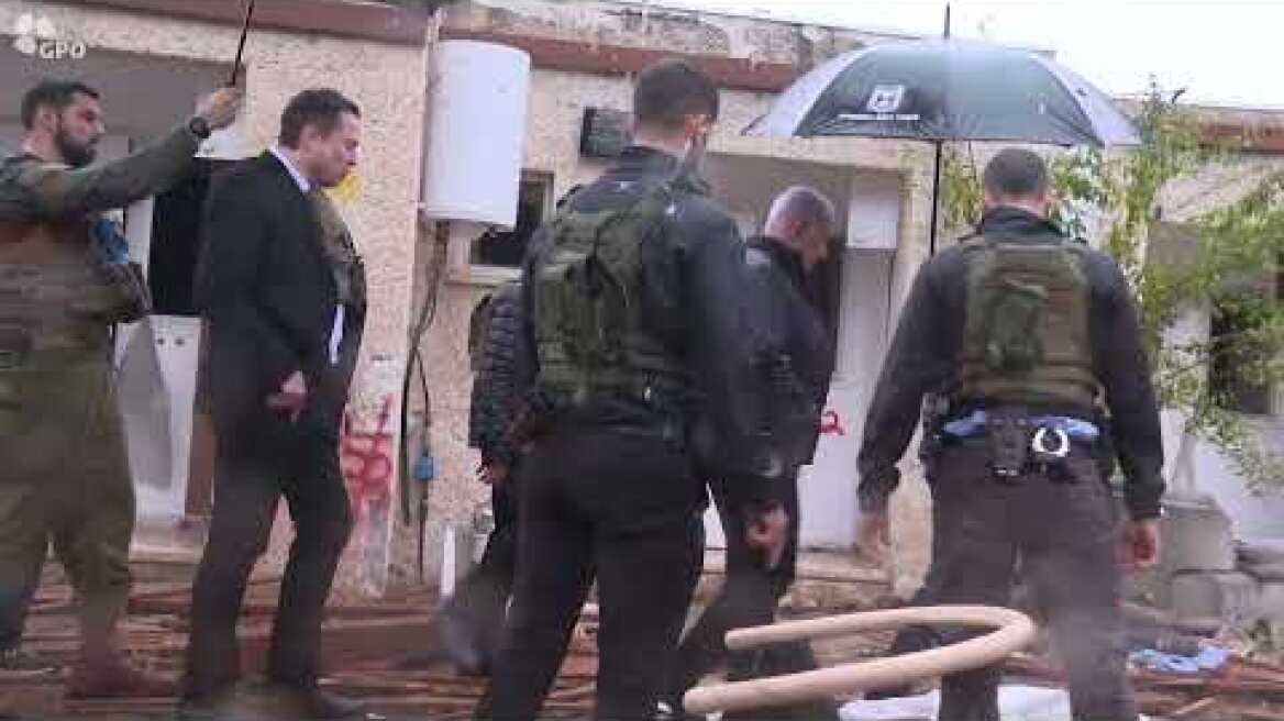 ראש הממשלה נתניהו הציג לאילון מאסק את זוועות טבח ה-7 באוקטובר בקיבוץ כפר עזה