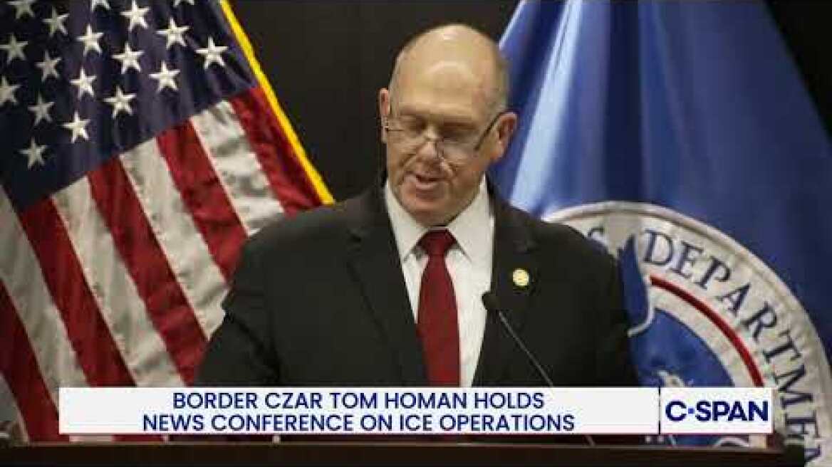 Tom Homan: "We will draw down 700 people effective today."