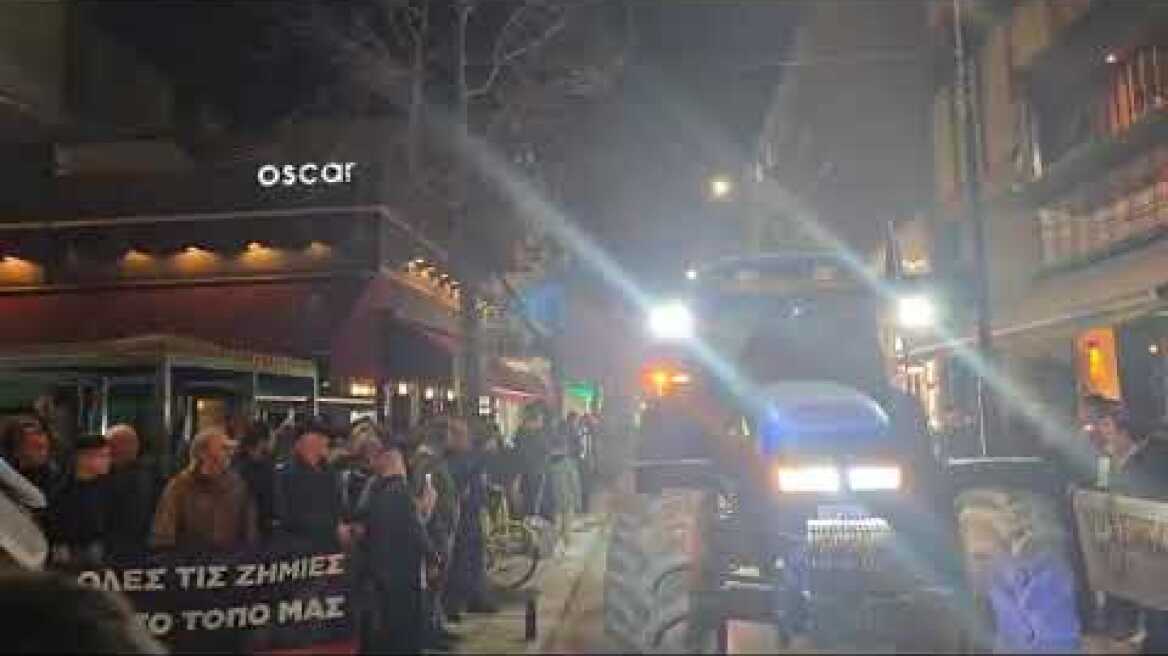 Συγκέντρωση αγροτών στην Καρδίτσα (1)