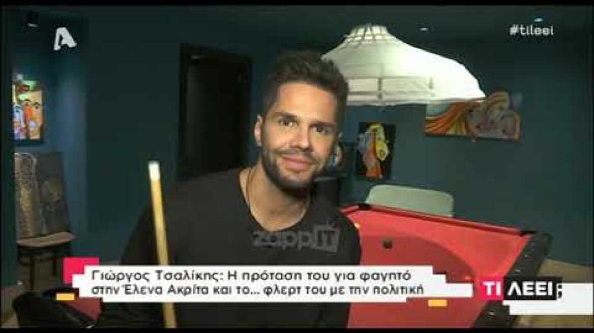 Ο Γιώργος Τσαλίκης απαντά σε 12 ερωτήσεις 