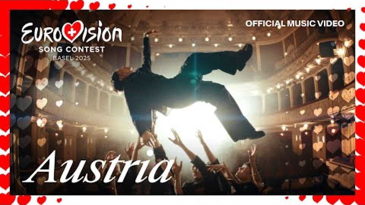 Eurovision 2025: Τι δείχνουν τα στοιχήματα για τις πρώτες θέσεις λίγο πριν τον α' ημιτελικό - Πού βρίσκεται η Ελλάδα JJ - Wasted Love | Austria 🇦🇹 | Official Music Video | #Eurovision2025