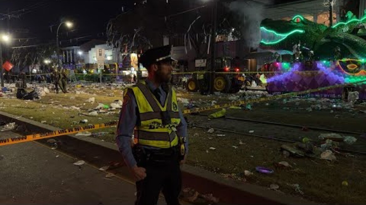 1 dead, 4 hurt in Bacchus Mardi Gras parade shooting in New Orleans