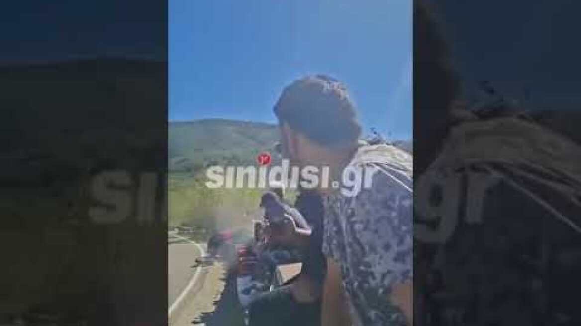 Το σοκαριστικό τροχαίο στην Ανάβαση Αγρινίου (4.10.26)