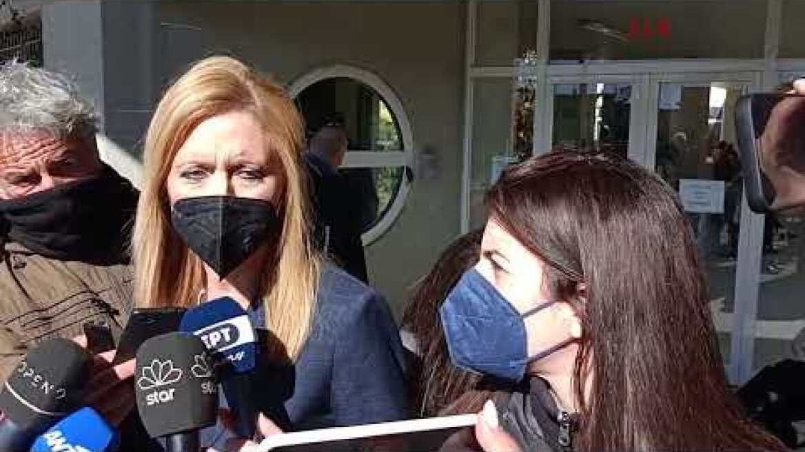 Κική Πακιρτζιδου δικηγόρος εμπλεκομενου στην υπόθεση δολοφονίας του Αλκιβιάδη