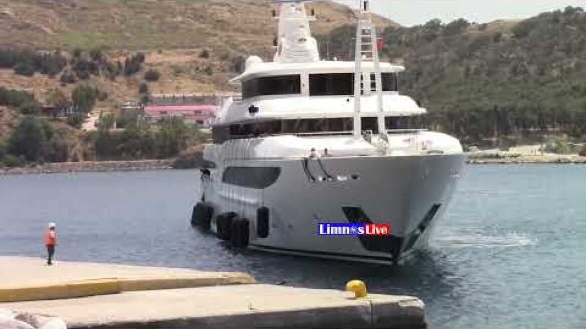 Ο Σεΐχης Mohammed Al-Soleiman στη Λήμνο