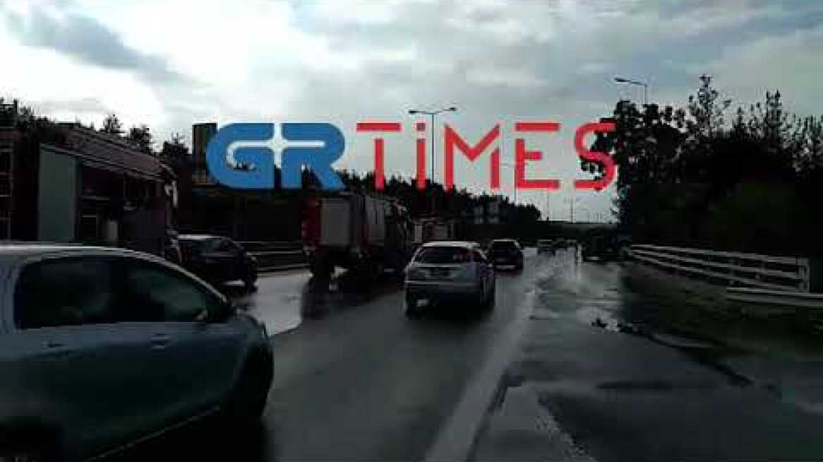 Θεσσαλονίκη: Τροχαίο στην Περιφερειακή Οδό