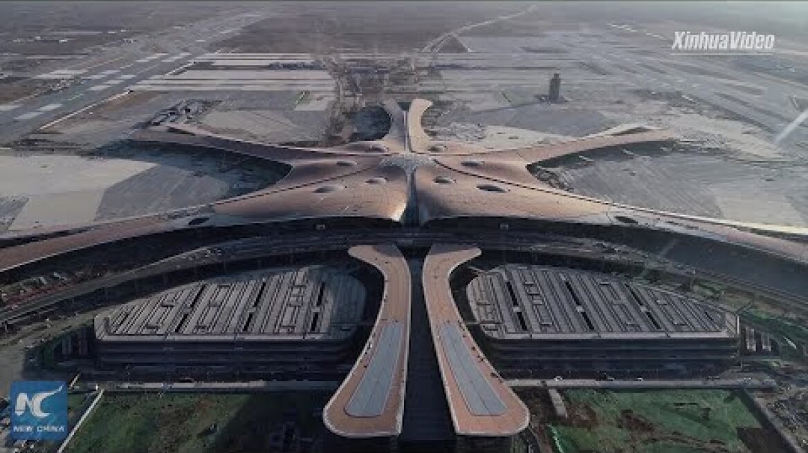 China's newly-built Beijing Daxing International Airport officially put into operation