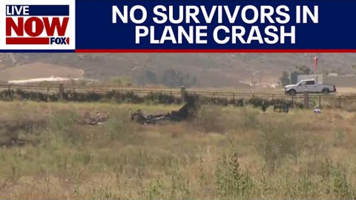 No survivors: Plane crash kills 6 in California | LiveNOW from FOX