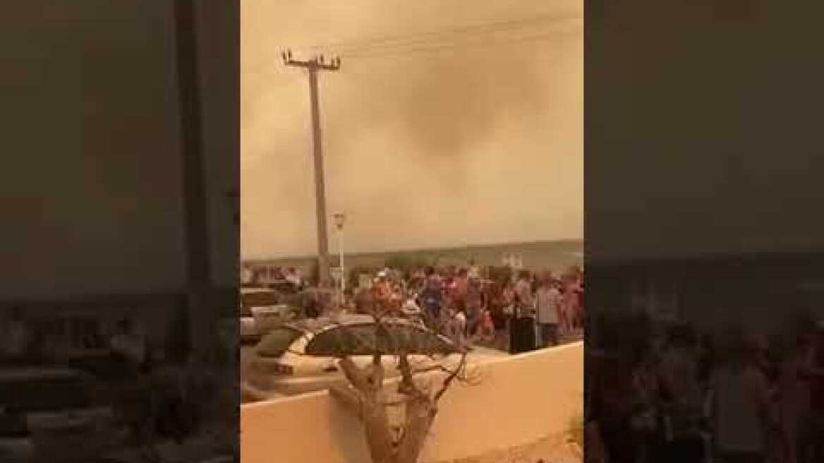 Απομάκρυνση τουριστών από ξενοδοχεία της Ρόδου