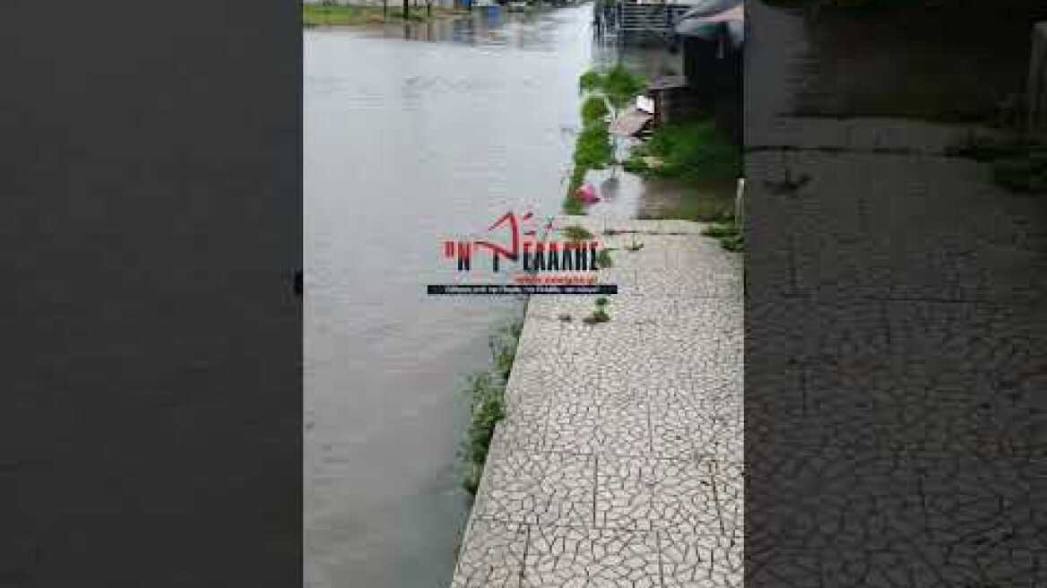 Ξαναπλημμύρισε η Παραλία Κατερίνης