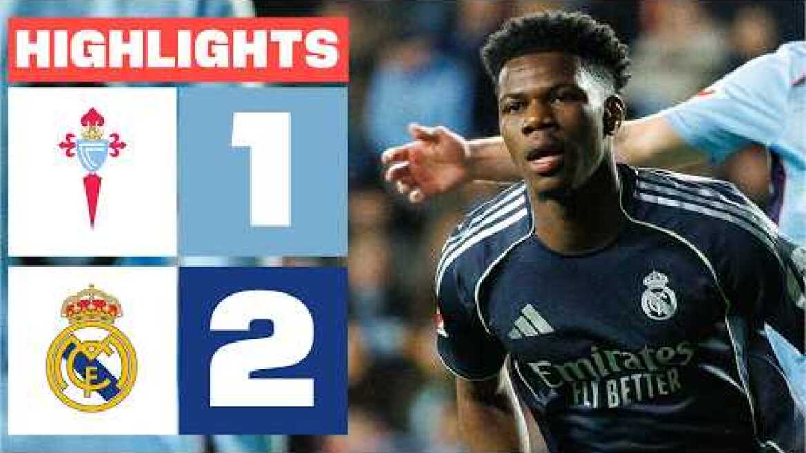 CELTA 1 - 2 REAL MADRID | RESUMEN LALIGA EA SPORTS