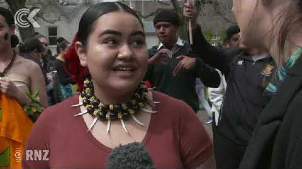 Tens of thousands across NZ march for climate change action