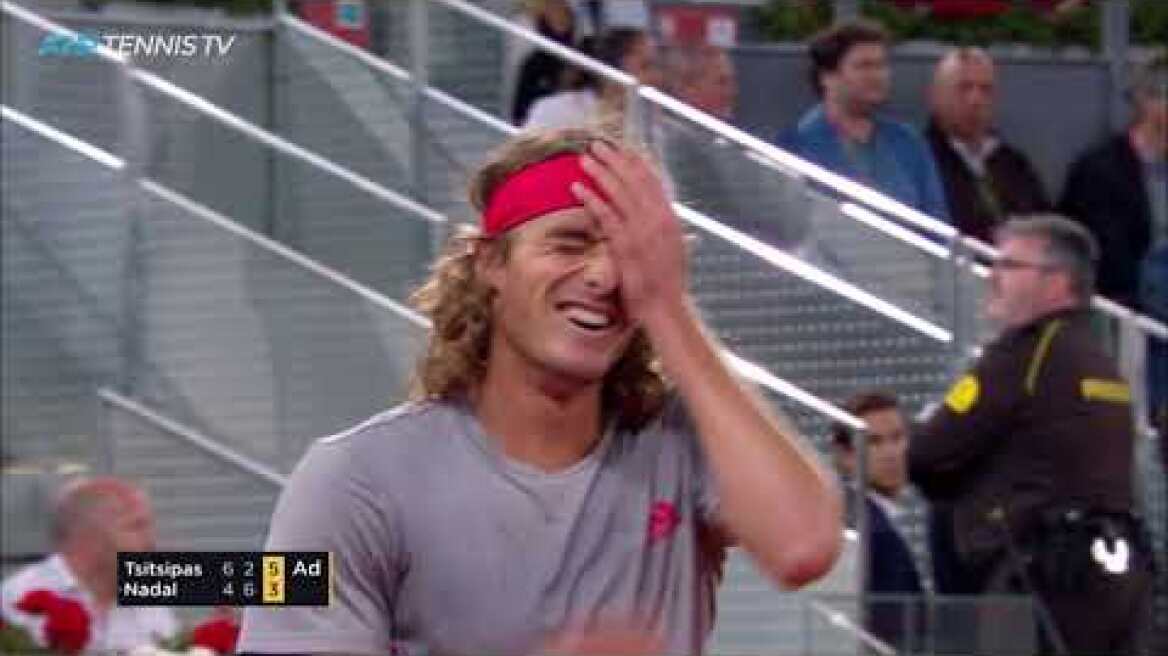 Dramatic Final Moments to EPIC Tsitsipas v Nadal Match | Madrid Open 2019