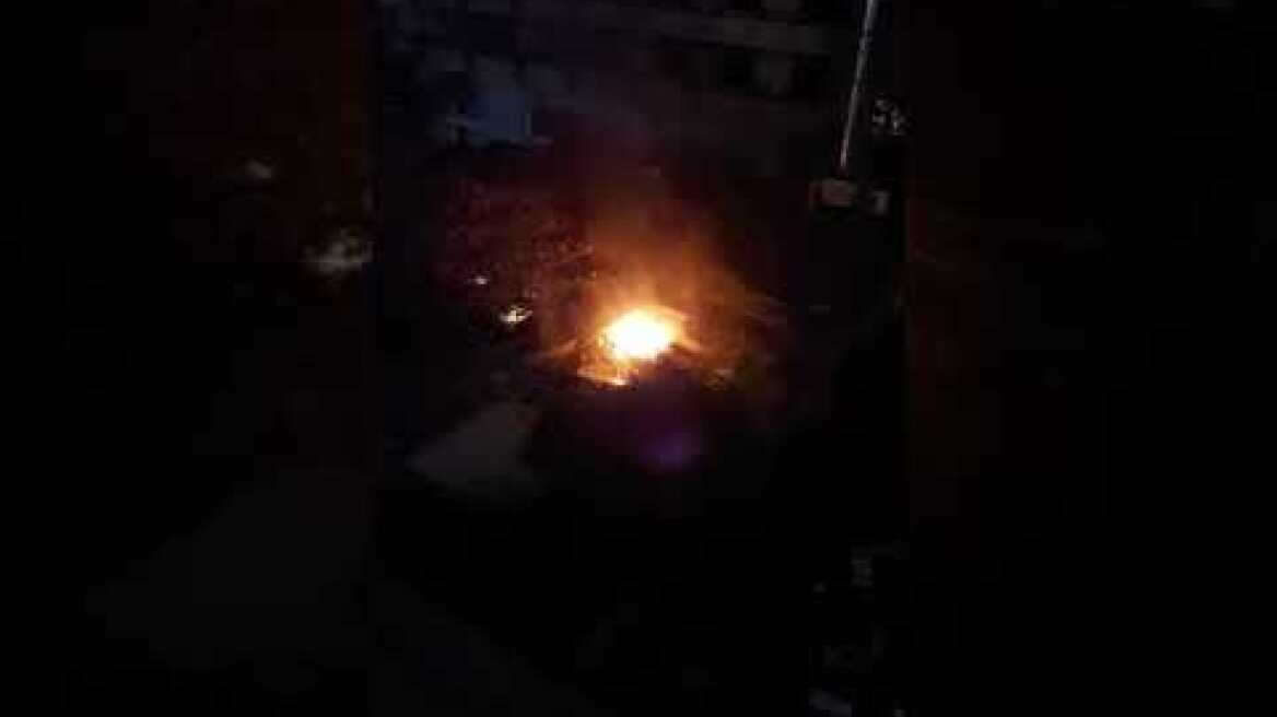 Η κουζίνα του Hide and Seek χθες το βράδυ στο Χαλάνδρι