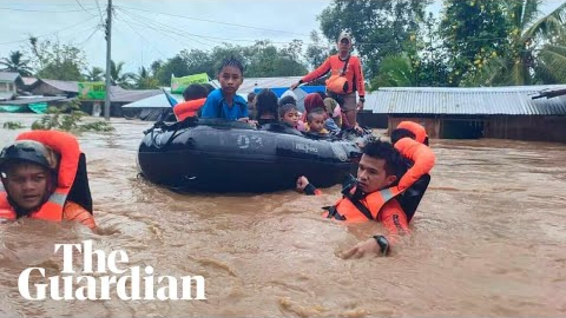 Deadly floods and landslides hit southern Philippines as storm Nalgae approaches