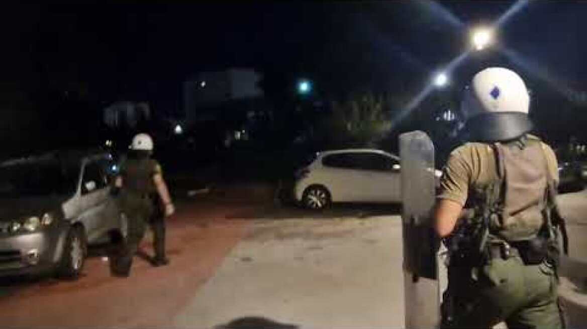 Επεισόδια σημειώνονται μετά το τέλος της πορείας στη Θεσσαλονίκη