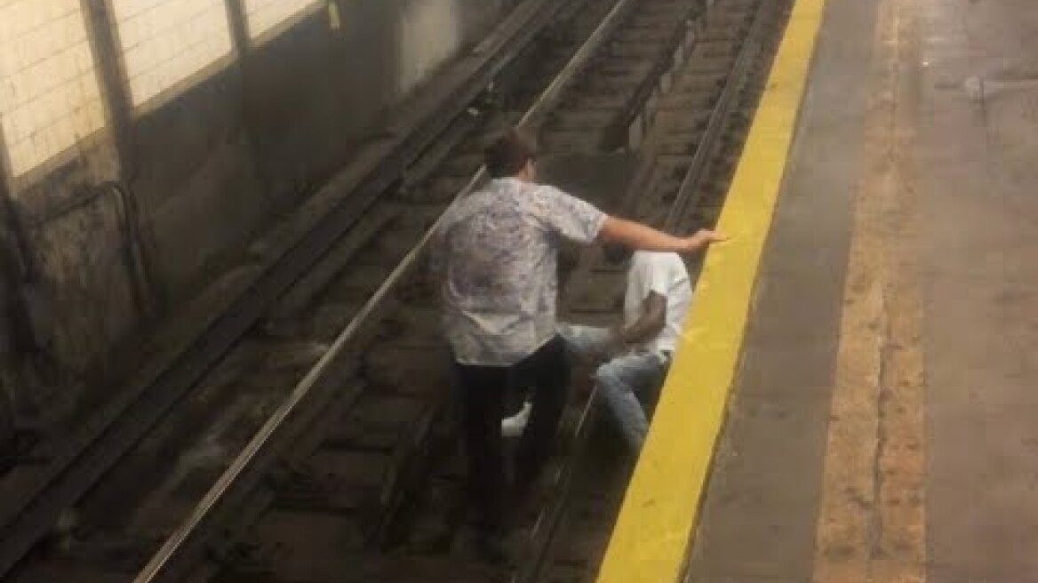 Cornell student rescues man from NYC subway tracks seconds before train arrives