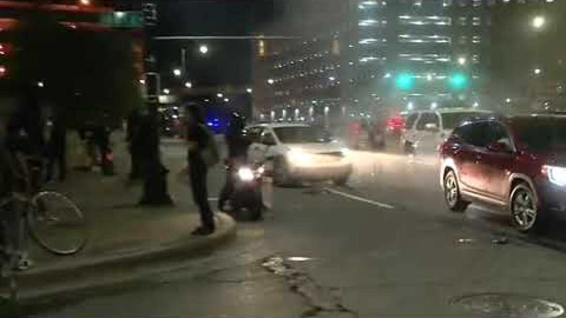 Man dead after gunshots fired into crowd of Detroit protesters