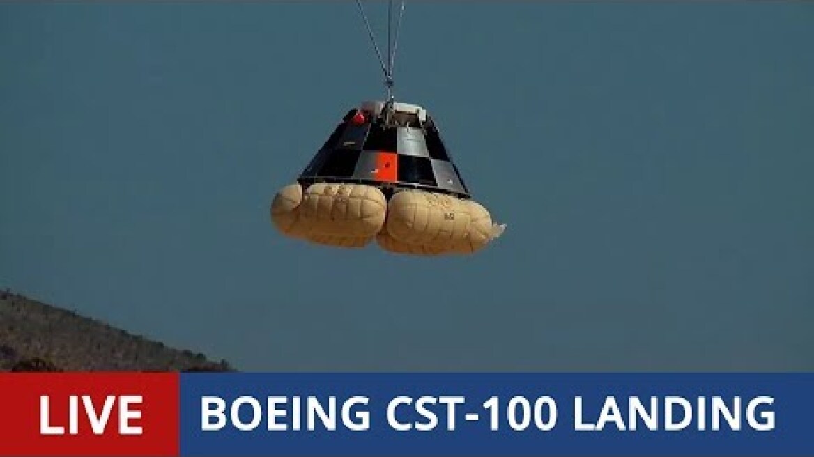 LIVE: Landing of Boeing Starliner CST-100 at White Sands, New Mexico