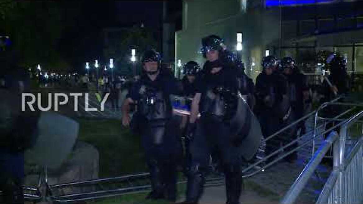 Albania: Police clash with anti-govt protesters as president cancels general elections