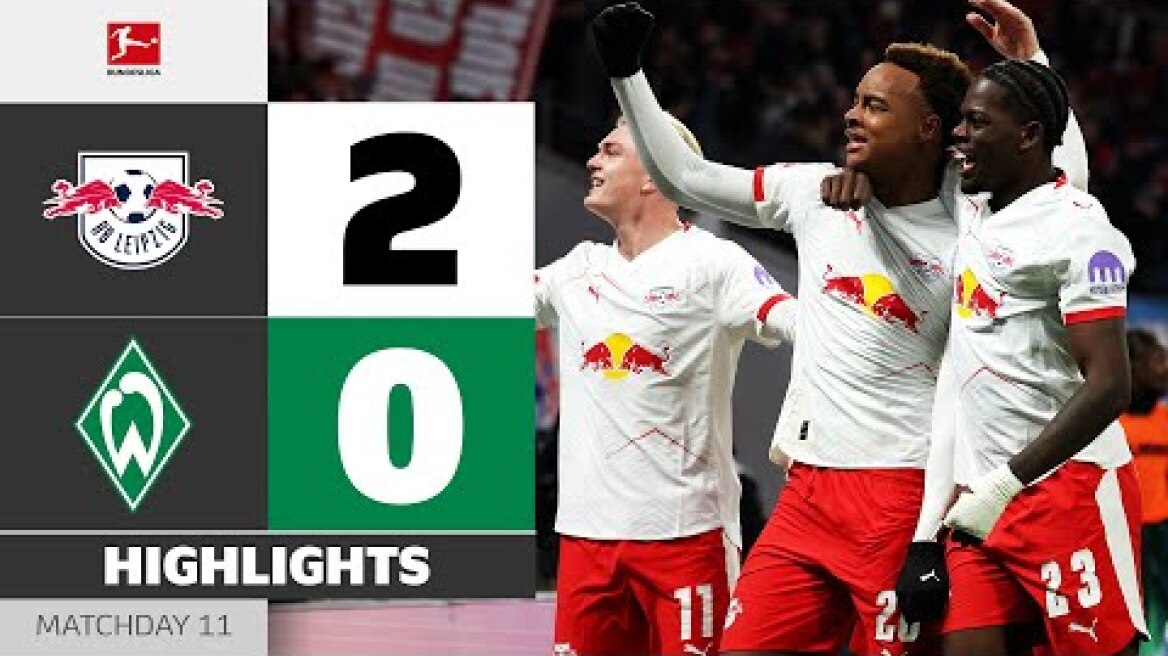 Bayern Hunter No. 1 Continues To Win! | RB LEIPZIG - WERDER BREMEN | Highlights | MD 11 – Bundesliga