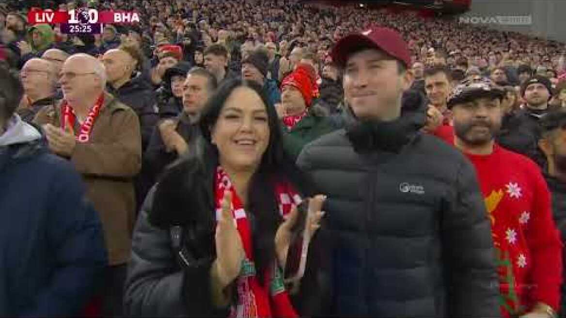 Λίβερπουλ-Μπράιτον: 2-0 (MD 16, 13/12/2025)