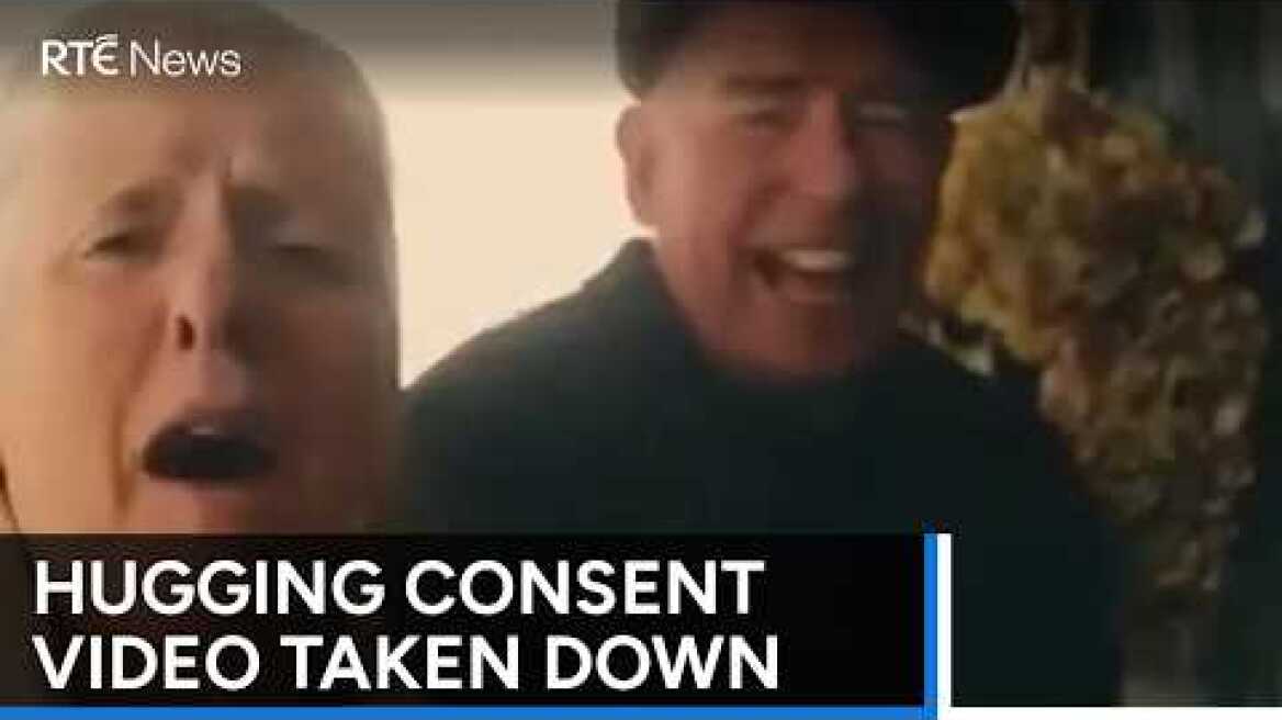 DRCC video on hugging consent taken down after criticism | RTÉ News
