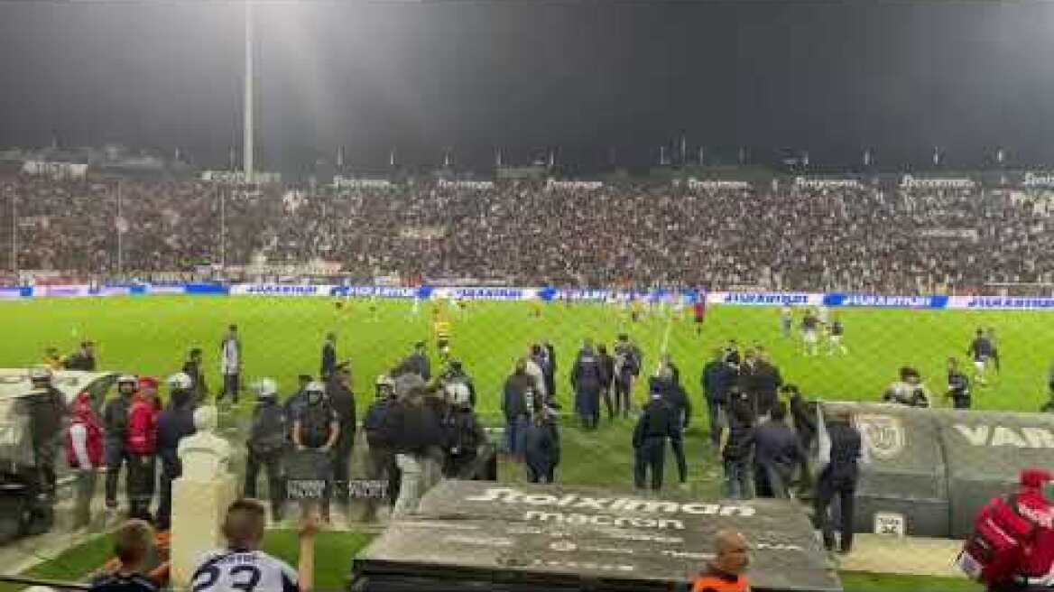 ΠΑΟΚ - ΑΕΚ: Πώς ξεκίνησε το επεισόδιο με Αλμέιδα