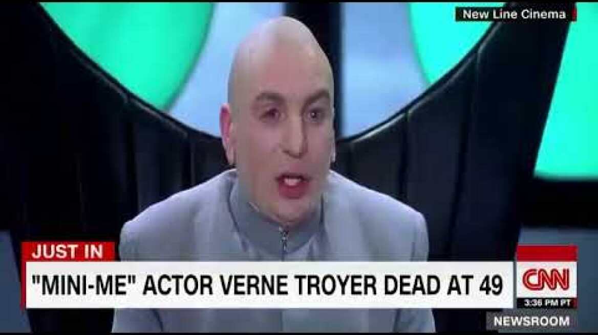 Remembering Verne Troyer who played "Mini-Me" in Austin Powers films.