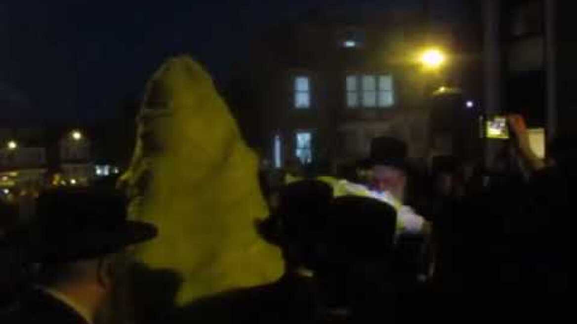 Lag baomer fire explosion, Stamford hill, London