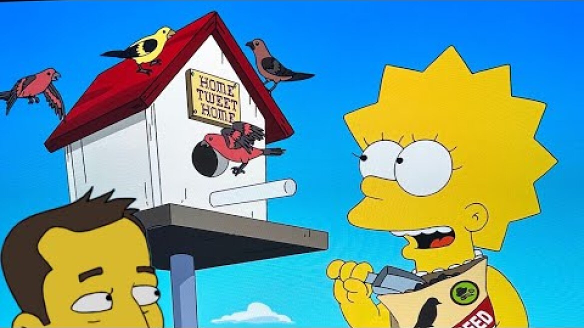 The Simpsons' predict Elon Musk buys Twitter | S26E12