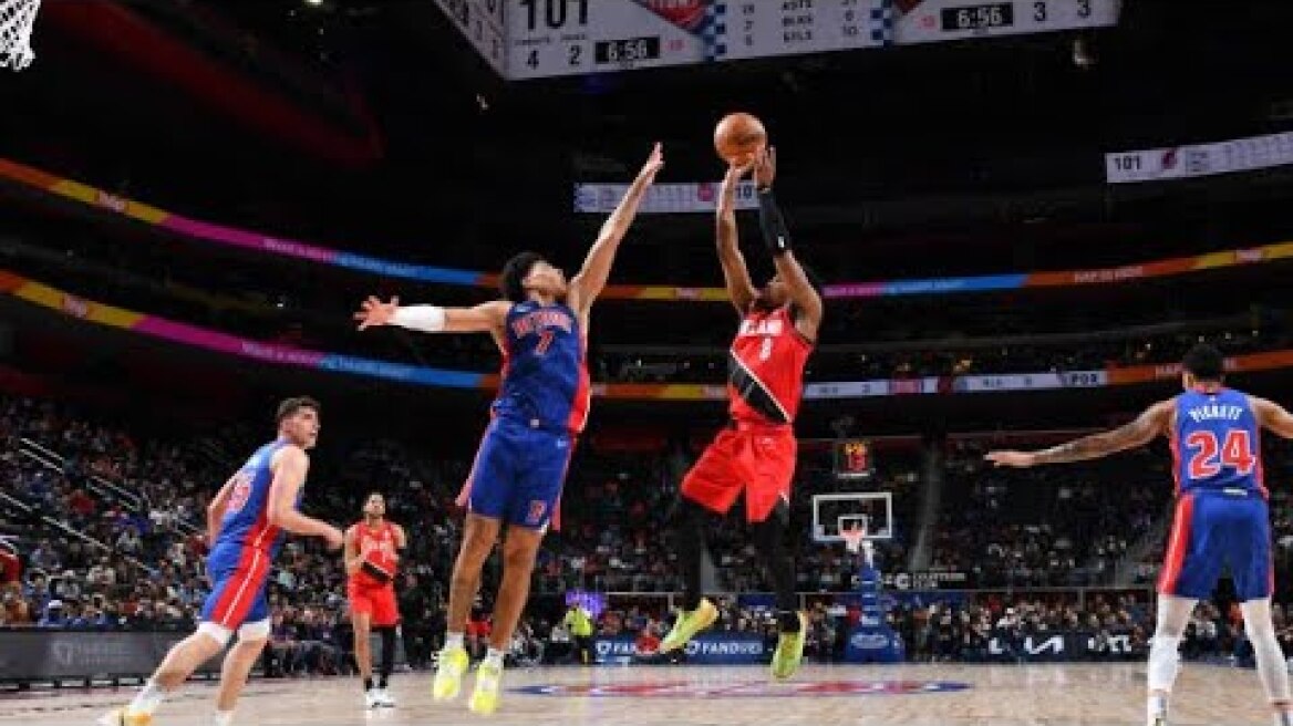 Portland Trail Blazers vs Detroit Pistons Full Game Highlights | March 21 | 2022 NBA Season