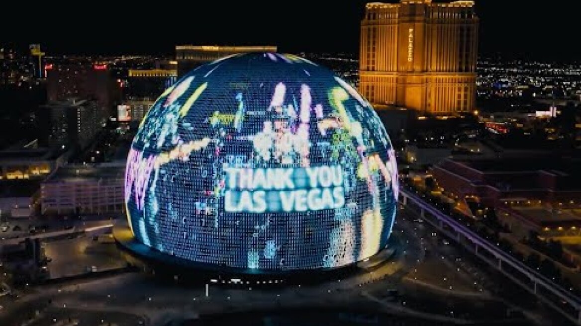 U2 - Beautiful Day (Thank You, Las Vegas) - U2:UV Achtung Baby, Live At Sphere