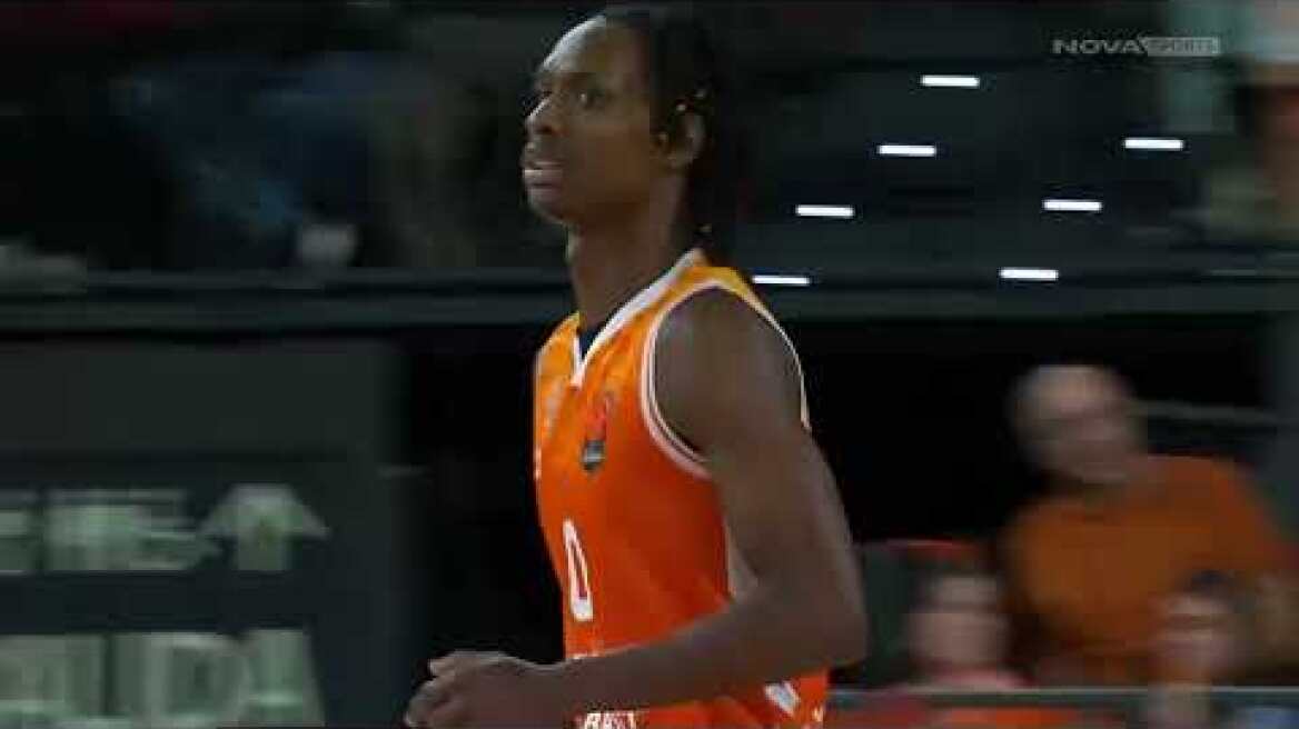 Euroleague: Αήττητοι έβγαλαν την διαβολοβδομάδα Ερυθρός Αστέρας, Ζάλγκιρις, Βαλένθια και Μπάγερν Βαλένθια - Ντουμπάι: 80-78 (MD 8, 30/10/2025)