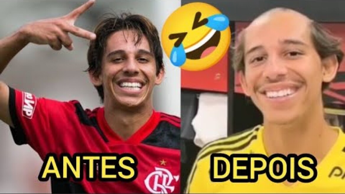 OLHA O QUE OS JOGADORES DO FLAMENGO FIZERAM COM O GAROTO DA BASE DO FLAMENGO KKKKKKK
