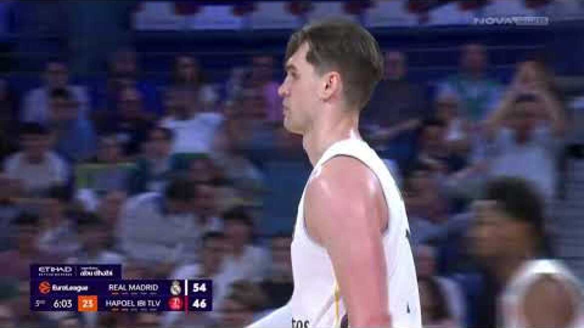 Ρεάλ Μαδρίτης – Χάποελ Τελ Αβίβ: 102-75 (Playoffs Game 2, 1/5/26)
