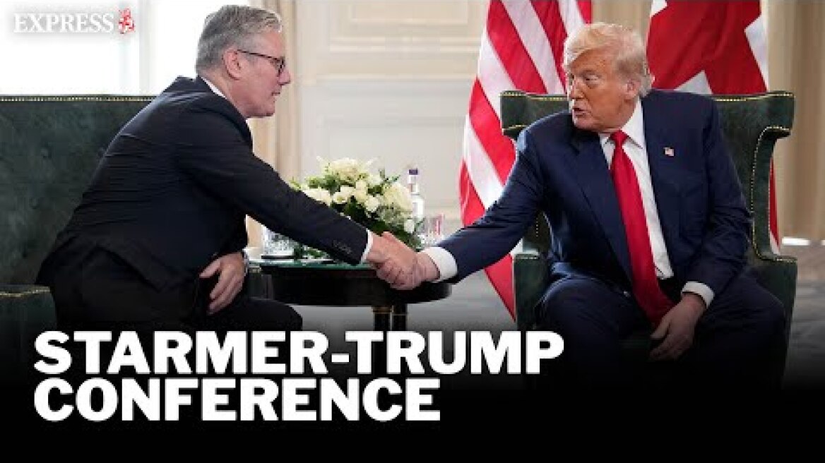 LIVE: Keir Starmer and Donald Trump hold joint news conference