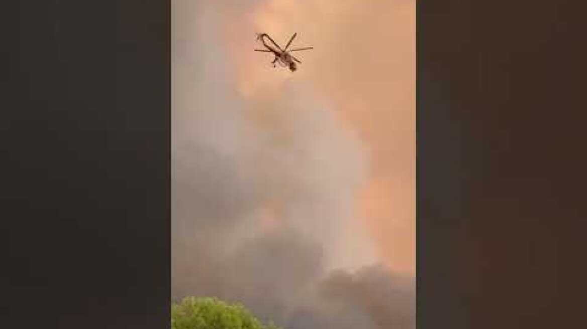 Φωτιά στις Ροβιές