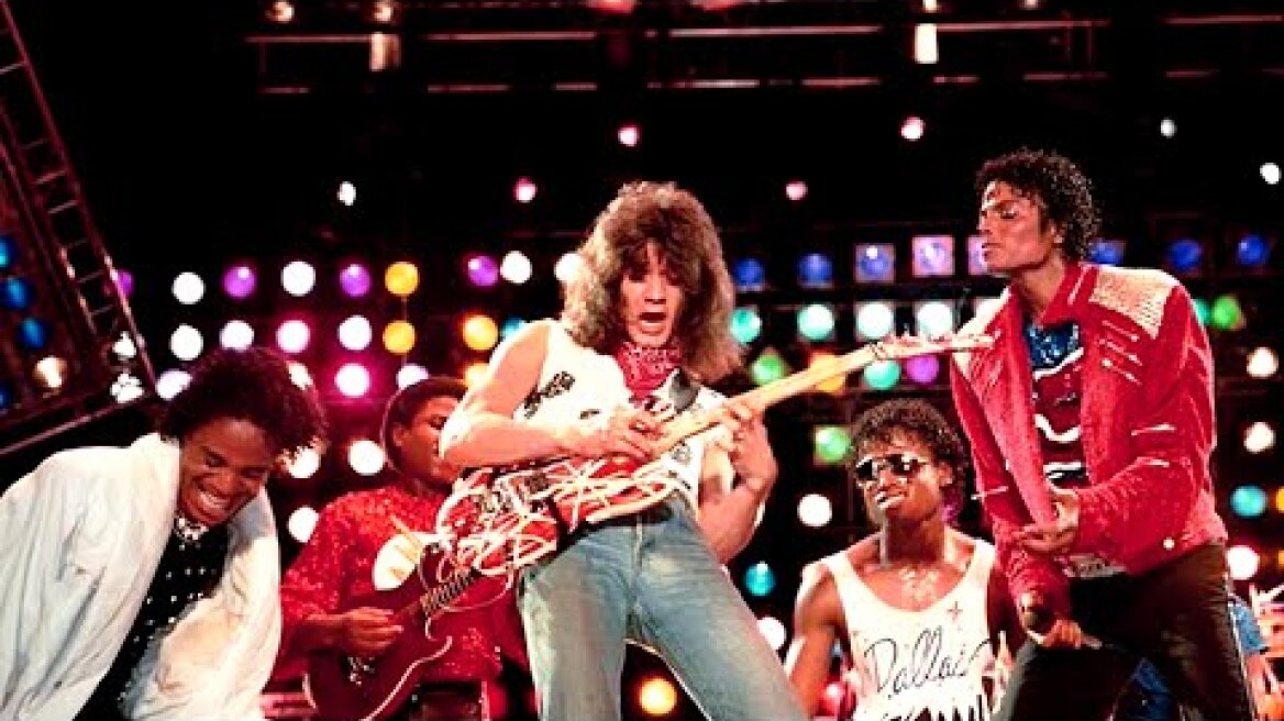 The Jacksons & Eddie Van Halen - Beat It (Victory Tour) (Dallas, Texas) (Remastered Quality) HD