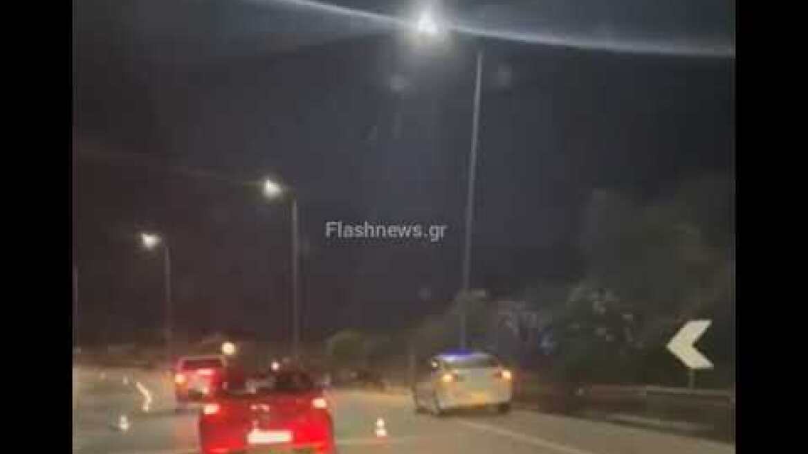 Τροχαίο ατύχημα στον ΒΟΑΚ στα Χανιά