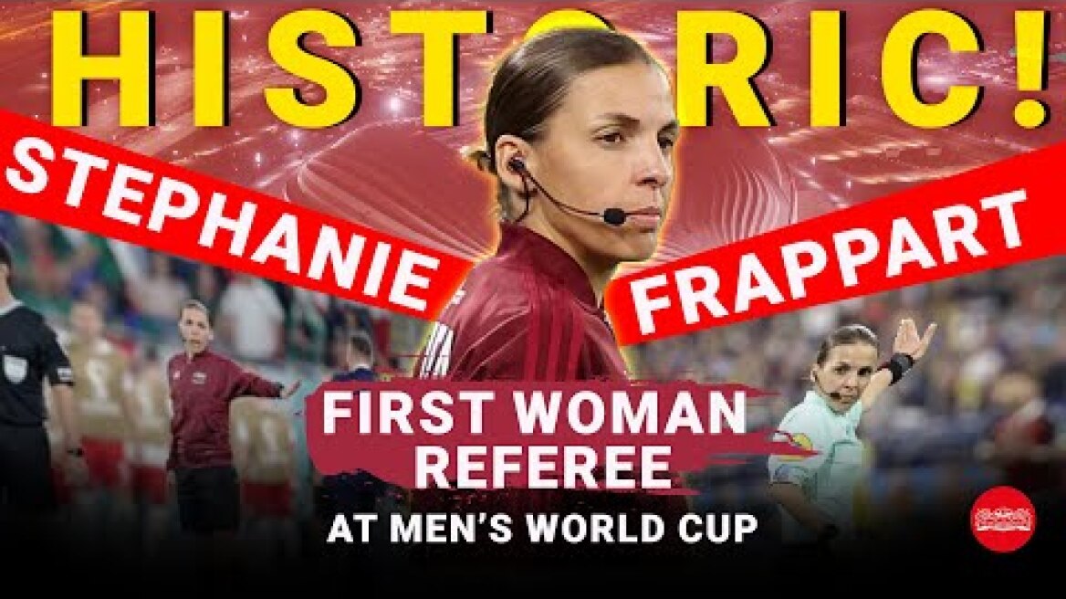 Historic! Meet Stephanie Frappart, first woman referee at men's World Cup