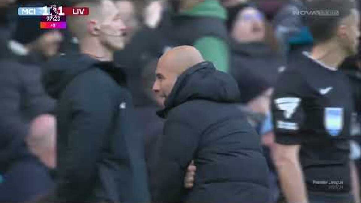 Μάντσεστερ Σίτι-Λίβερπουλ: 1-1 (MD 13, 25/11/2023)