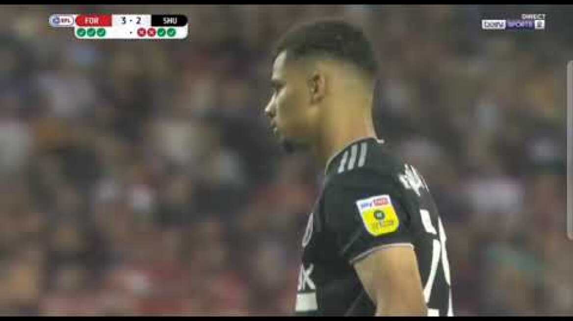 nottingham forest - sheffield utd all penalty shootout highlights