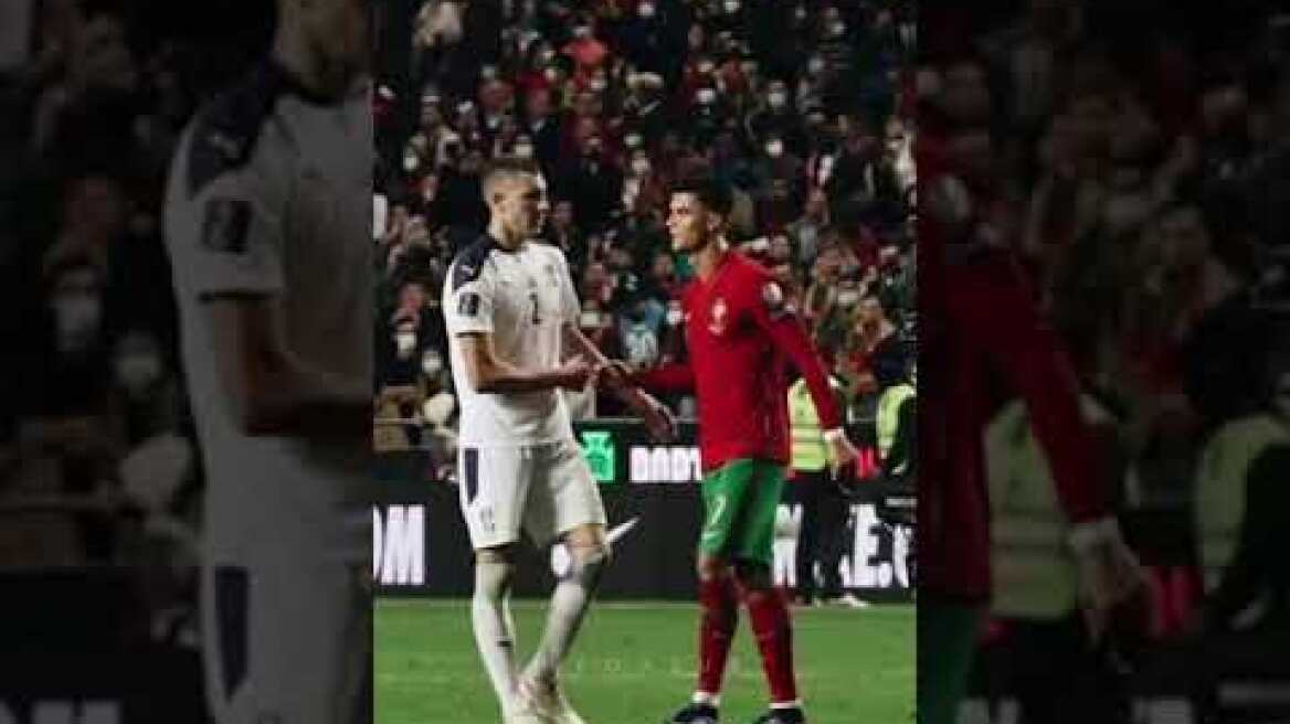 Ronaldo ANGRY at Fernando Santos after Serbia loss 😬