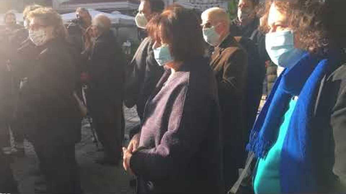 Κόσμος στο παρεκκλήσι