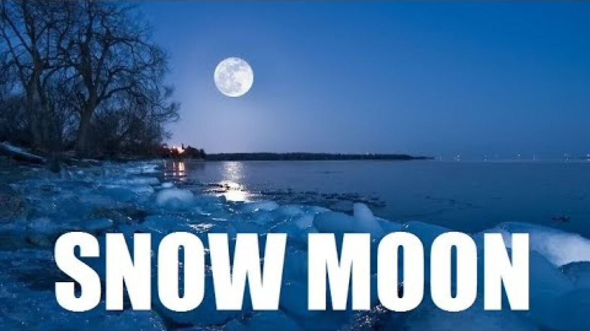 February Full Moon 2025 | Snow Moon 2025